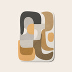 Modern Abstract Shapes 111 Bath Mat Gallery Image 1