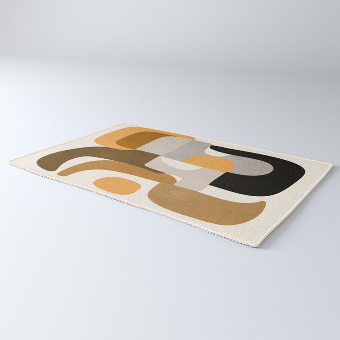 Modern Abstract Shapes 111 Rug Gallery Image 3