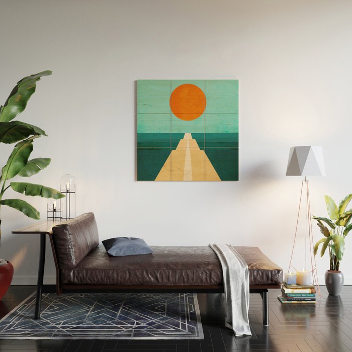 The Road Less Traveled Wood Wall Art Gallery Image 2