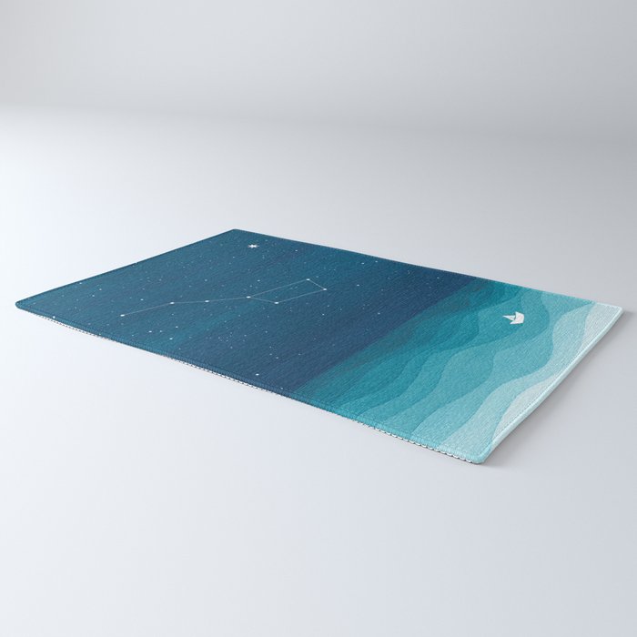 Big Dipper constellation Rug Gallery Image 3