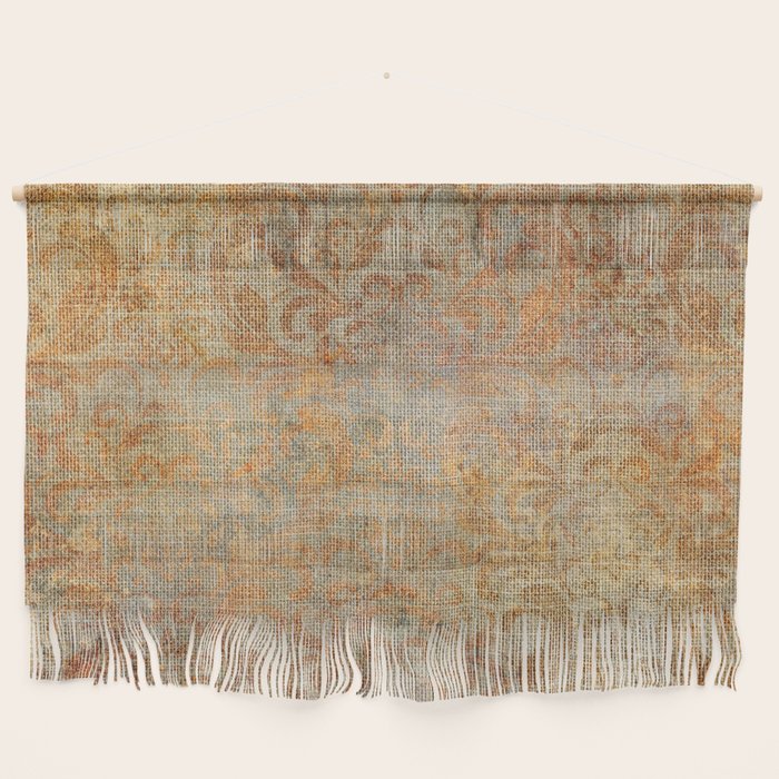 Aged Damask Texture 10 Wall Hanging Gallery Image 1