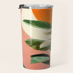 Colorful Ficus 1 Travel Mug Gallery Image 3