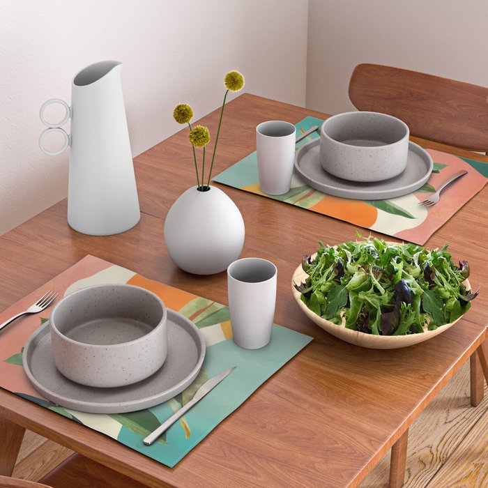 Colorful Ficus 1 Placemat Gallery Image 2