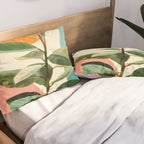 Colorful Ficus 1 Pillow Sham Gallery Image 2