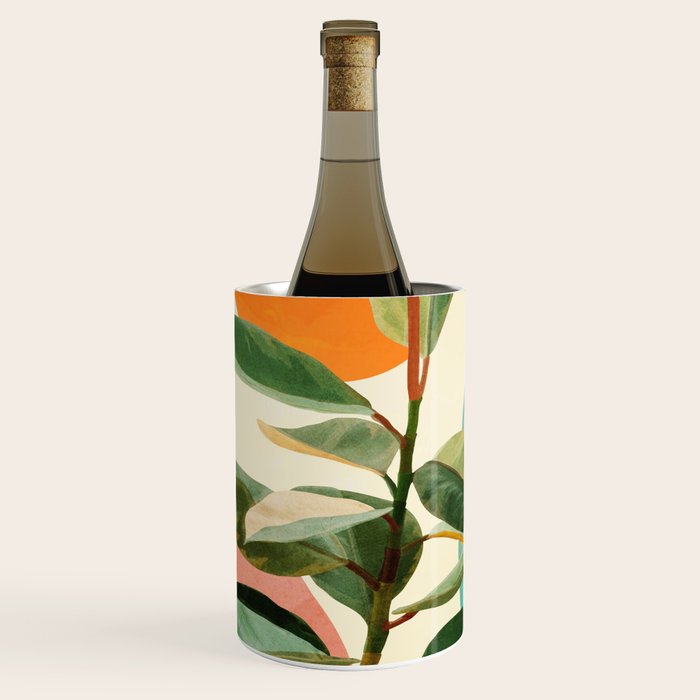 Colorful Ficus 1 Wine Chiller Gallery Image 1