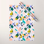 TERRAZZO BRUSHSTROKES Wrapping Paper Gallery Image 1