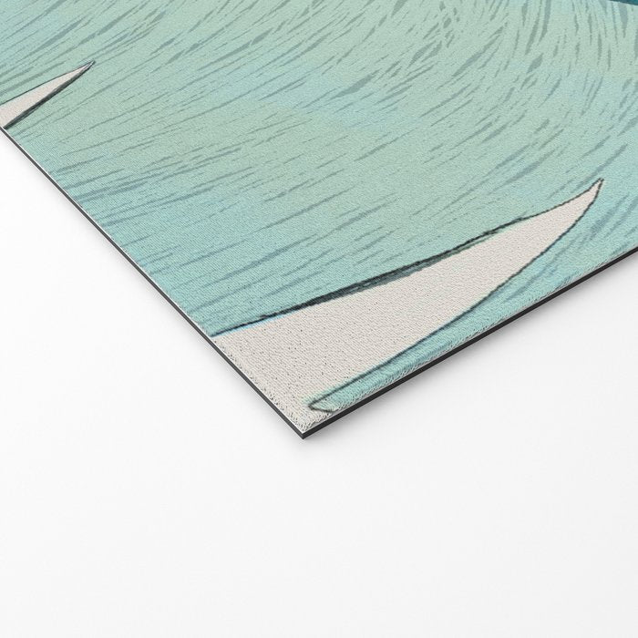 Banana leaves pastel colors Welcome Mat Gallery Image 2