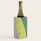 Banana leaves pastel colors Wine Chiller Gallery Image 2