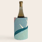 Banana leaves pastel colors Wine Chiller Gallery Image 3