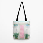 The Pink Door, Palm Springs, California Tote Bag Gallery Image 2
