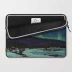 Tom Thomson Northern Lights Canadian Landscape Artist Laptop Sleeve Gallery Image 2