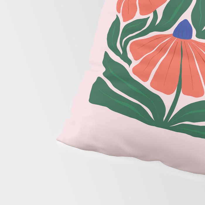 Carmine Lily Pillow Sham Gallery Image 4