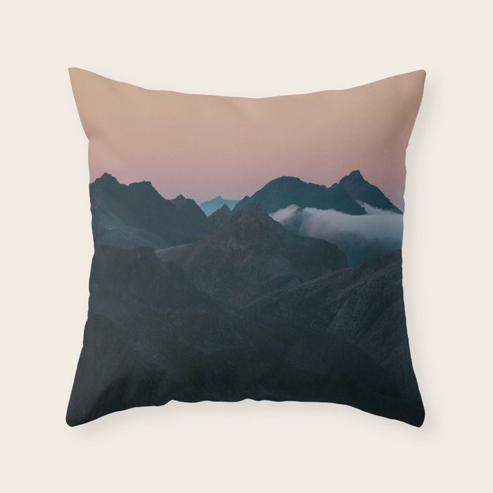 Your mountain is waiting - Landscape and Nature Photography Throw Pillow Gallery Image 6