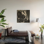 Vintage Movie Camera Wood Wall Art Gallery Image 2