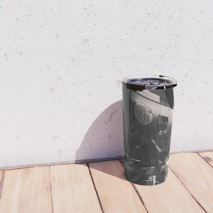 Vintage Movie Camera Travel Mug Gallery Image 4