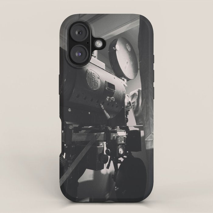 Vintage Movie Camera iPhone Case Gallery Image 1