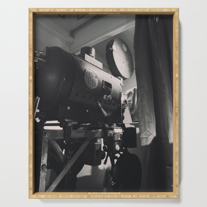 Vintage Movie Camera Serving Tray Gallery Image 1