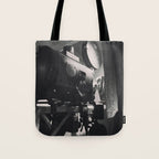 Vintage Movie Camera Tote Bag Gallery Image 1