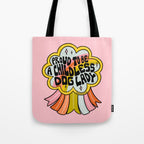 Proud To Be A Childless Dog Lady Tote Bag Gallery Image 1