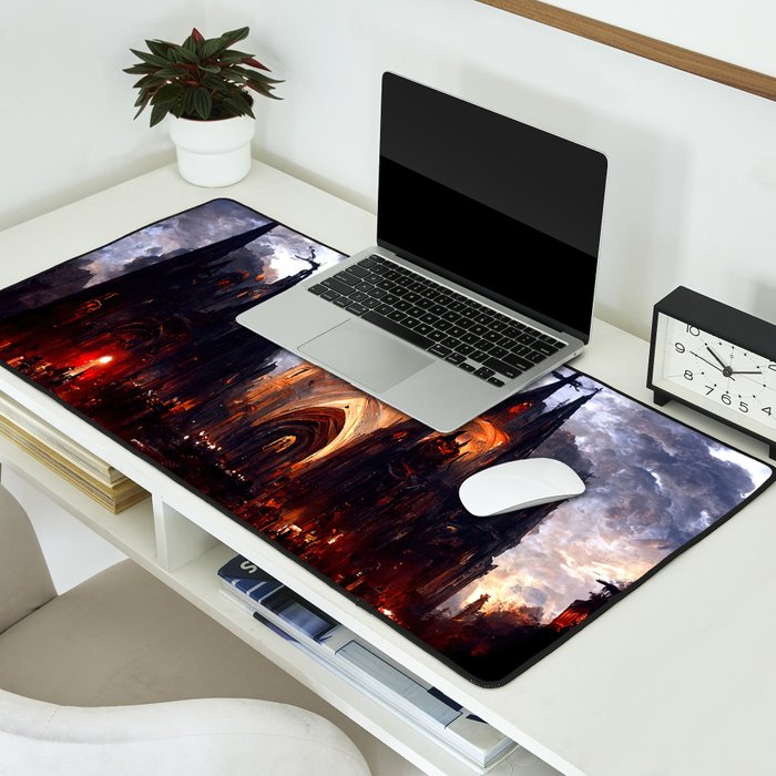 Lucifer Palace in Hell Desk Mat Gallery Image 2