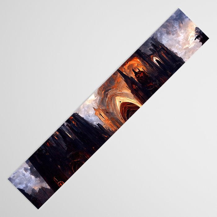 Lucifer Palace in Hell Table Runner Gallery Image 3