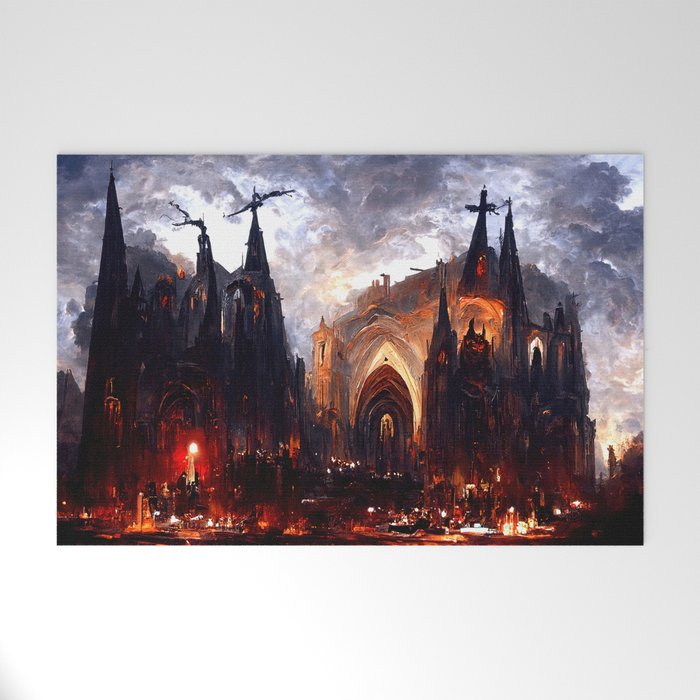 Lucifer Palace in Hell Welcome Mat Gallery Image 1