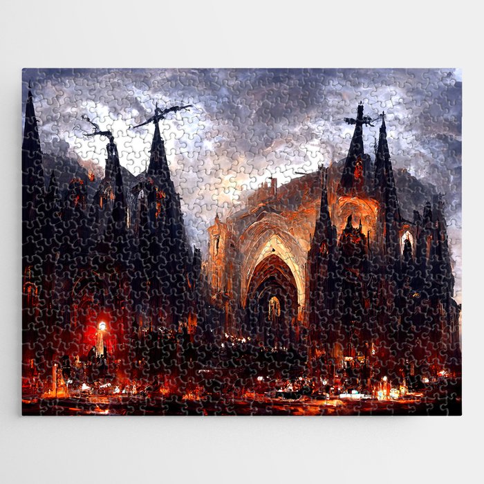 Lucifer Palace in Hell Jigsaw Puzzle Gallery Image 1