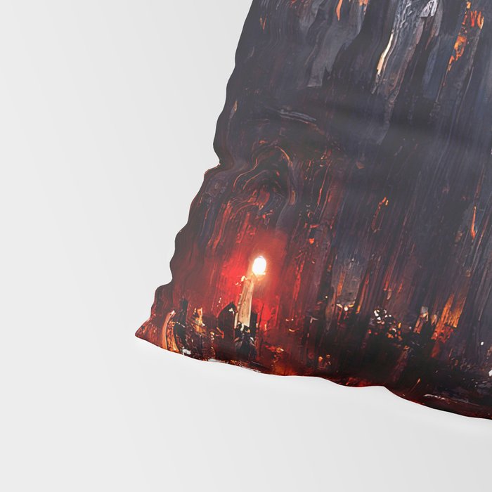 Lucifer Palace in Hell Pillow Sham Gallery Image 4