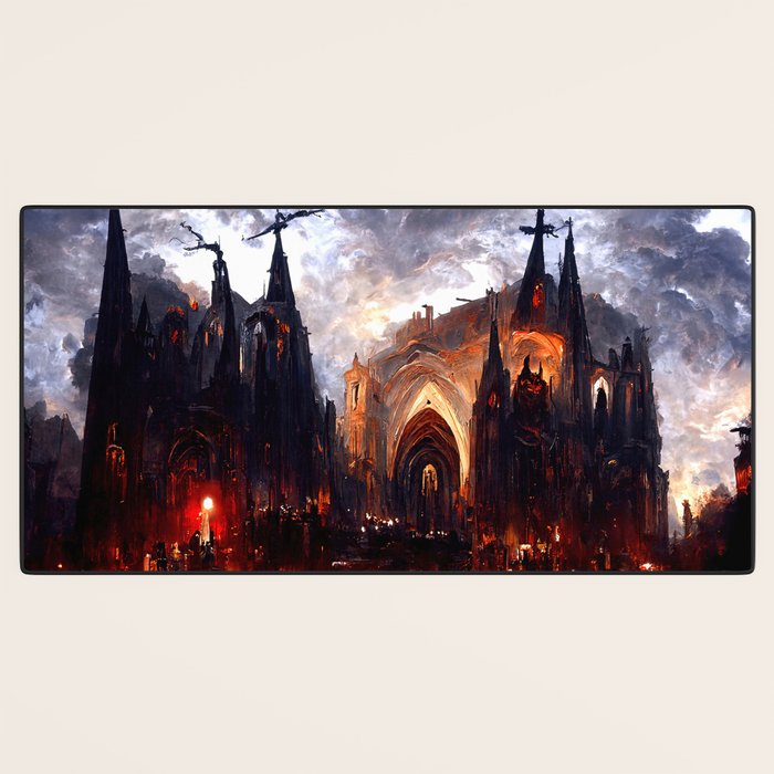 Lucifer Palace in Hell Desk Mat Gallery Image 3