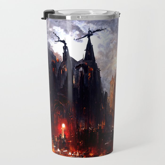 Lucifer Palace in Hell Travel Mug Gallery Image 3