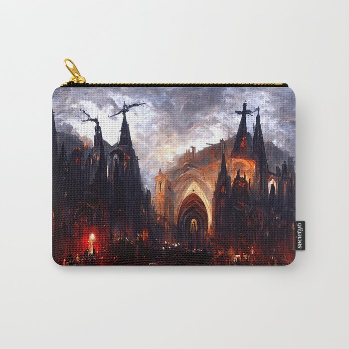 Lucifer Palace in Hell Carry All Pouch Gallery Image 1