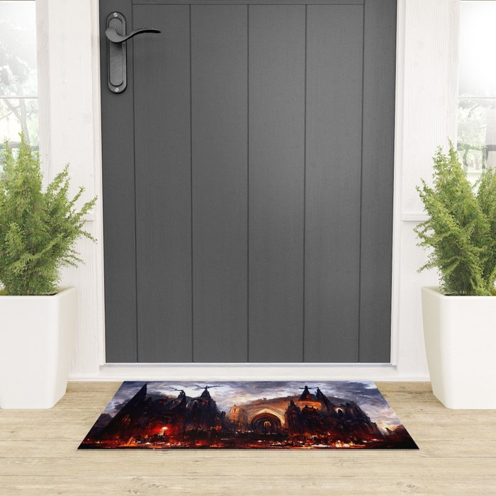 Lucifer Palace in Hell Welcome Mat Gallery Image 3