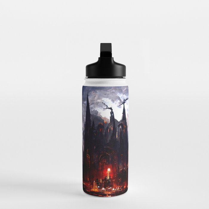 Lucifer Palace in Hell Water Bottle Gallery Image 3