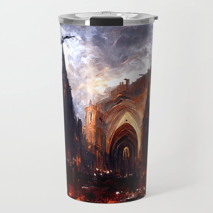 Lucifer Palace in Hell Travel Mug Gallery Image 1