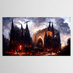Lucifer Palace in Hell Tablecloth Gallery Image 2
