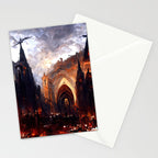 Lucifer Palace in Hell Stationery Card Gallery Image 2