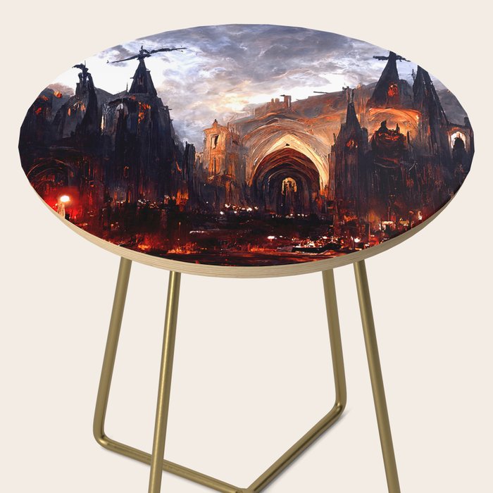 Lucifer Palace in Hell Side Table Gallery Image 2