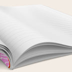 Red and Pink Mushroom print - Amsterdam Market Notebook Gallery Image 2