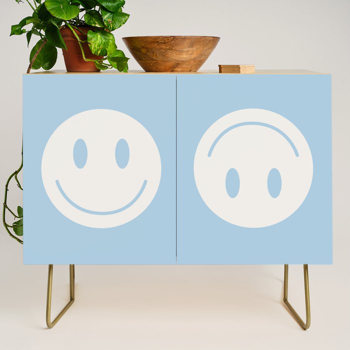 Happy Thoughts Baby Blue Credenza Gallery Image 1