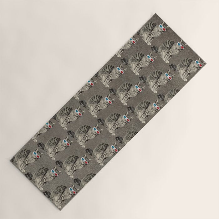 Holy Moly cat Yoga Mat Gallery Image 1