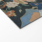 Antique 17th Century Phoenixes Chinese Qing Dynasty Tapestry Welcome Mat Gallery Image 2