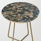 Antique 17th Century Phoenixes Chinese Qing Dynasty Tapestry Side Table Gallery Image 2