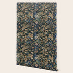 Antique 17th Century Phoenixes Chinese Qing Dynasty Tapestry Wallpaper Gallery Image 2