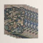 Antique 17th Century Phoenixes Chinese Qing Dynasty Tapestry Wrapping Paper Gallery Image 3