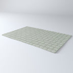 block print floral - sage Rug Gallery Image 3