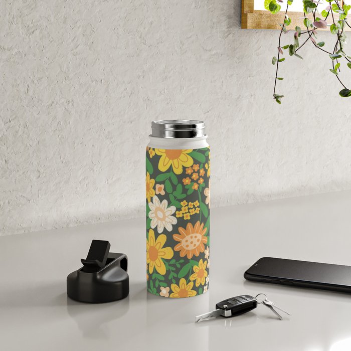 Sunny meadow Water Bottle Gallery Image 4