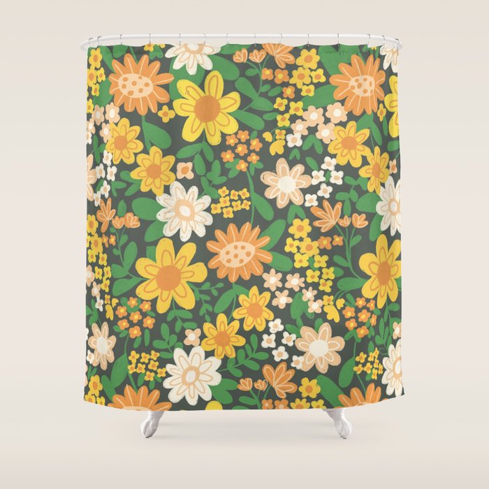 Sunny meadow Shower Curtain Gallery Image 1