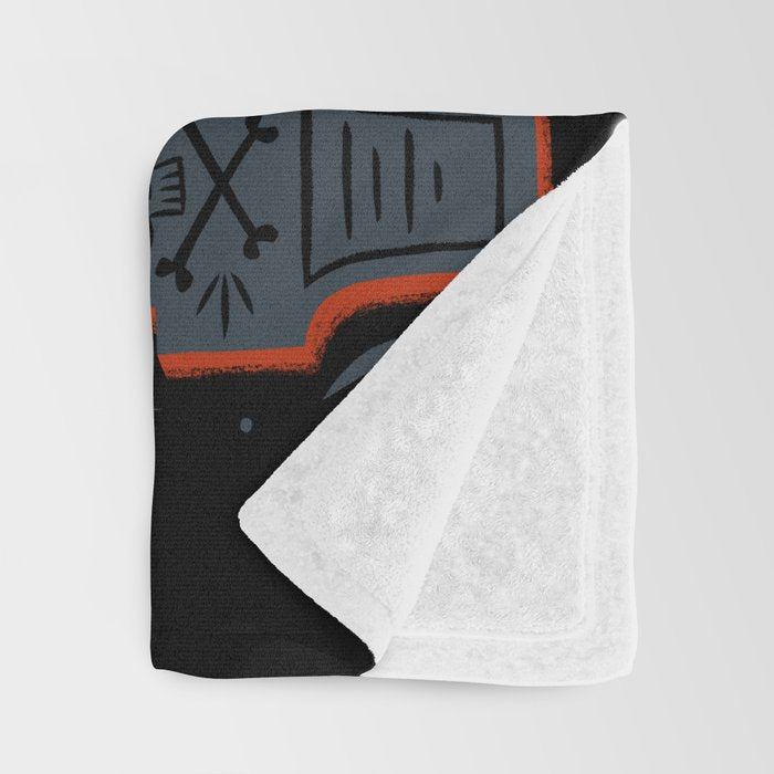 Happy Halloween Throw Blanket Gallery Image 3