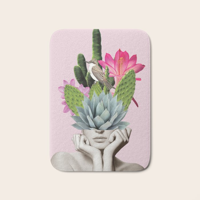Cactus Lady Bath Mat Gallery Image 1