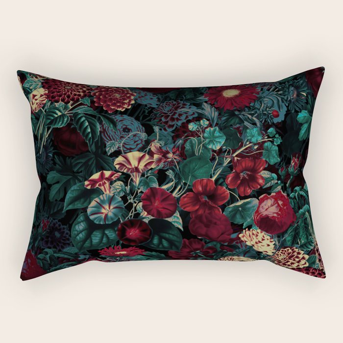 Night Garden XXXI Rectangular Pillow Gallery Image 1